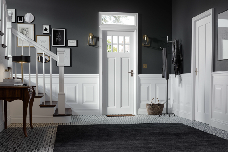 HARDWOOD CHIGWELL CLEAR GLAZED