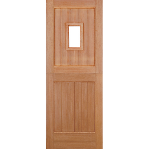 HARDWOOD STABLE STRAIGHT TOP UNGLAZED 1L M&T