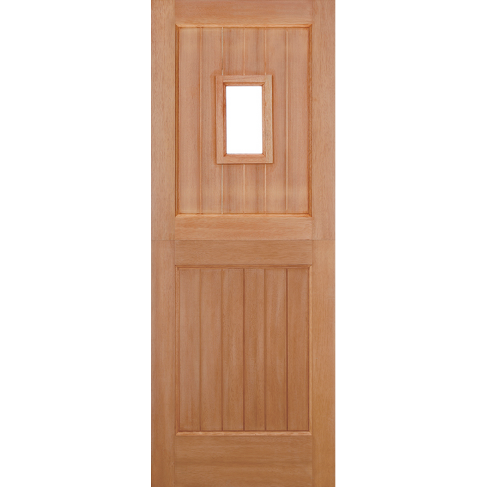 HARDWOOD STABLE STRAIGHT TOP UNGLAZED 1L M&T