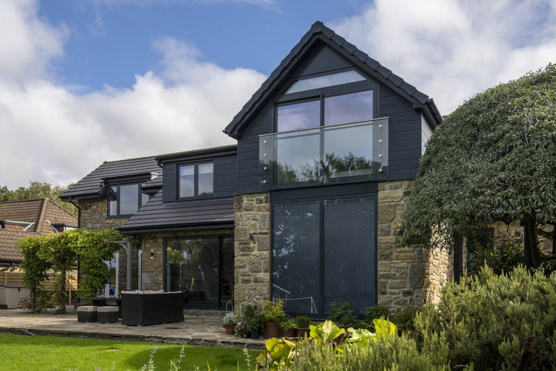 James Hardie Plank cladding - Anthracite grey - 3600 x 180 x 8mm
