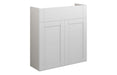 Haven 600mm Slim Basin Unit - Matt White