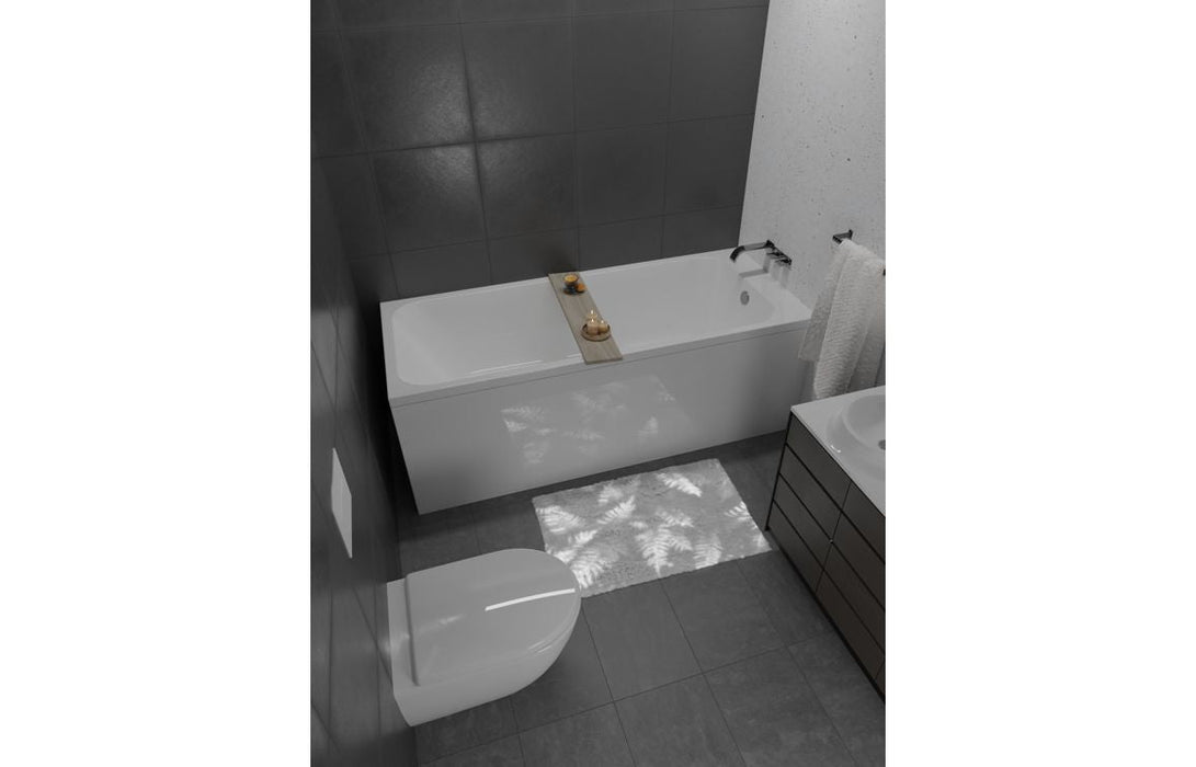Hudson Round Single End 1700x700mm Thin Edge 0TH Bath