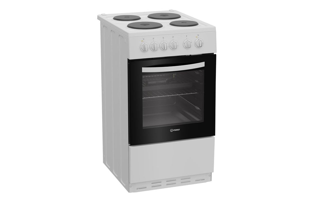 Indesit I5E3KMW Slim Single Electric Cooker - White