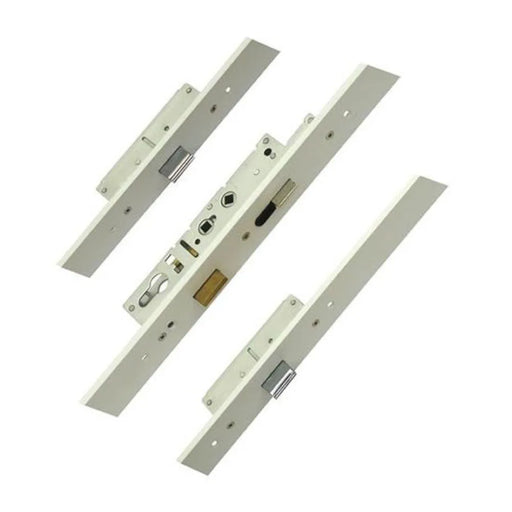 Fullex 35/92 Crime Beater 3 Dead Bolt S/Spindle C/W White Cover Strip