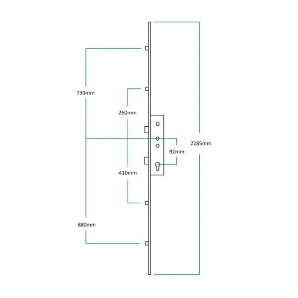 Gu Ferco 28/92 4 Roller