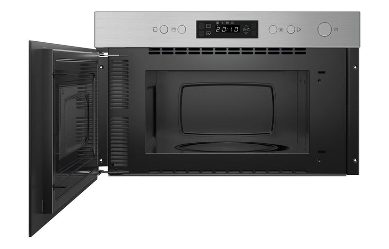Indesit IM K12 XUK B/I 750W Microwave & Grill - St/Steel