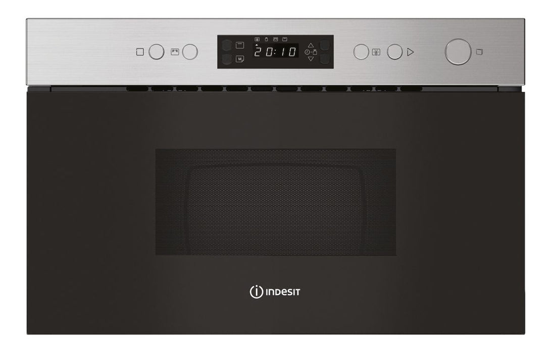 Indesit IM K12 XUK B/I 750W Microwave & Grill - St/Steel