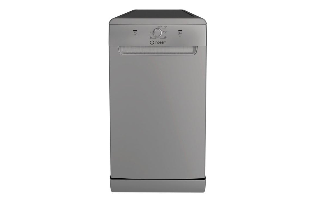 Indesit IN2FE10CS90SUK F/S 10 Place Slim Dishwasher - Silver
