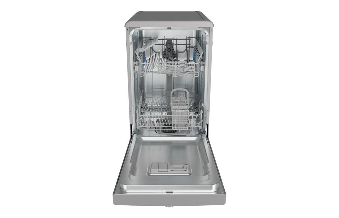 Indesit IN2FE10CS90SUK F/S 10 Place Slim Dishwasher - Silver