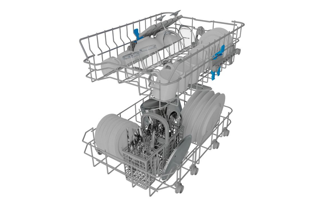 Indesit IN2FE10CS90WUK F/S 10 Place Slim Dishwasher - White