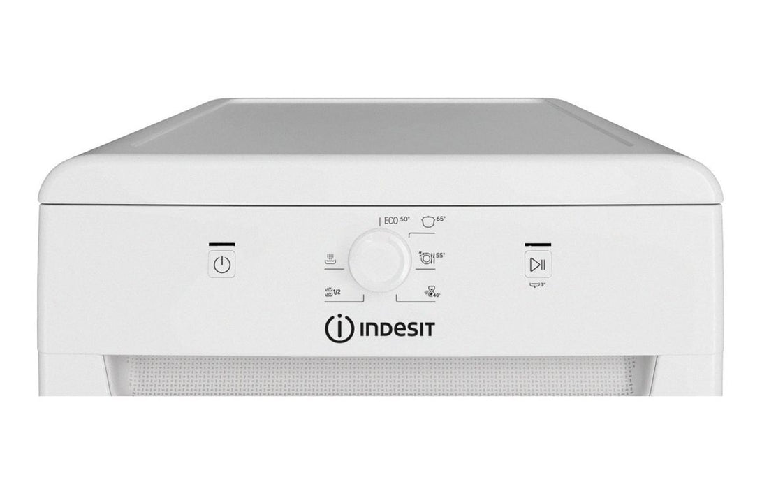 Indesit IN2FE10CS90WUK F/S 10 Place Slim Dishwasher - White