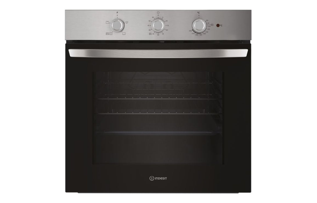 Indesit IO 232H X UK Single Electric Oven - St/Steel