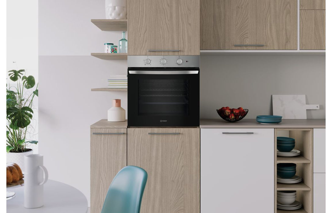 Indesit IO 232H X UK Single Electric Oven - St/Steel