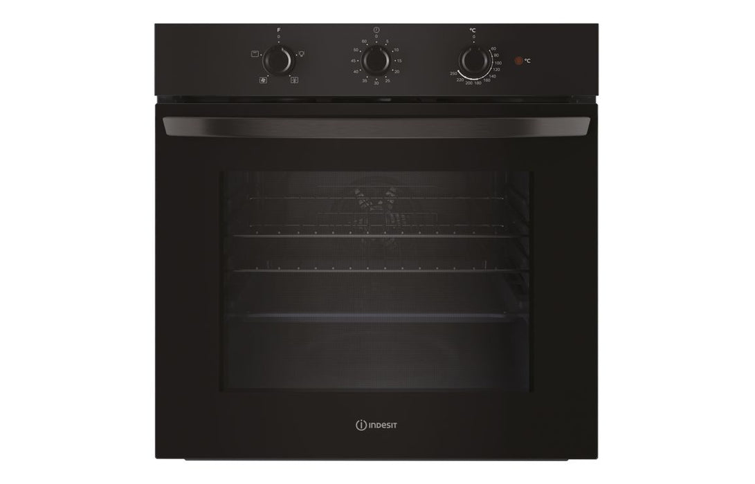 Indesit IO 233 B UK Single Electric Oven - Black