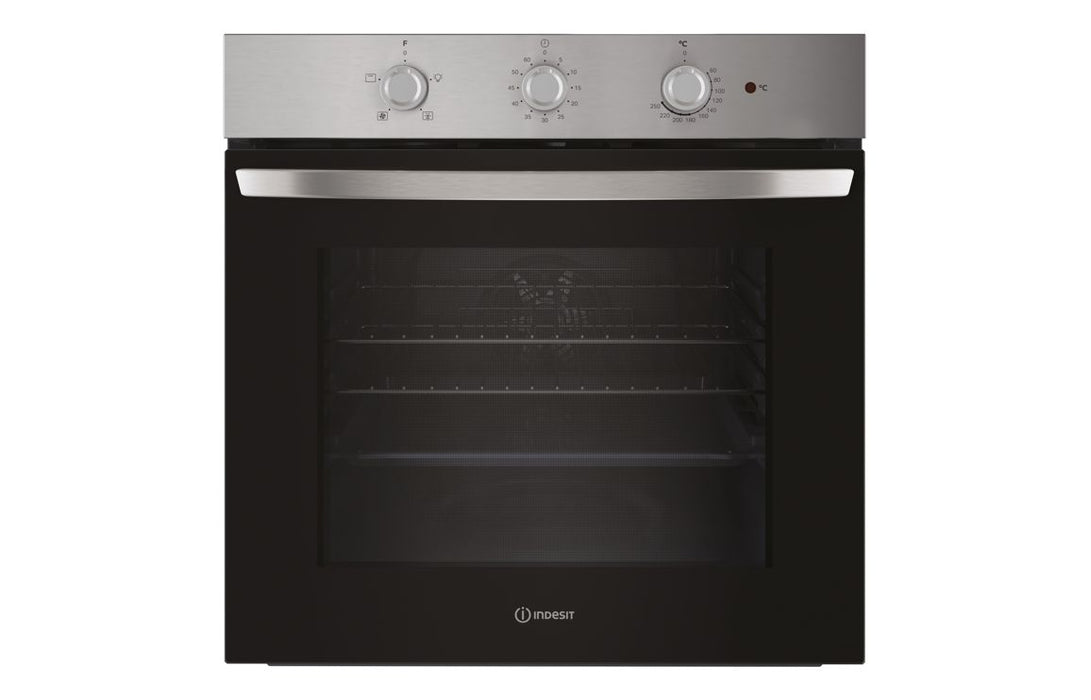 Indesit IO 233 X UK Single Electric Oven - St/Steel