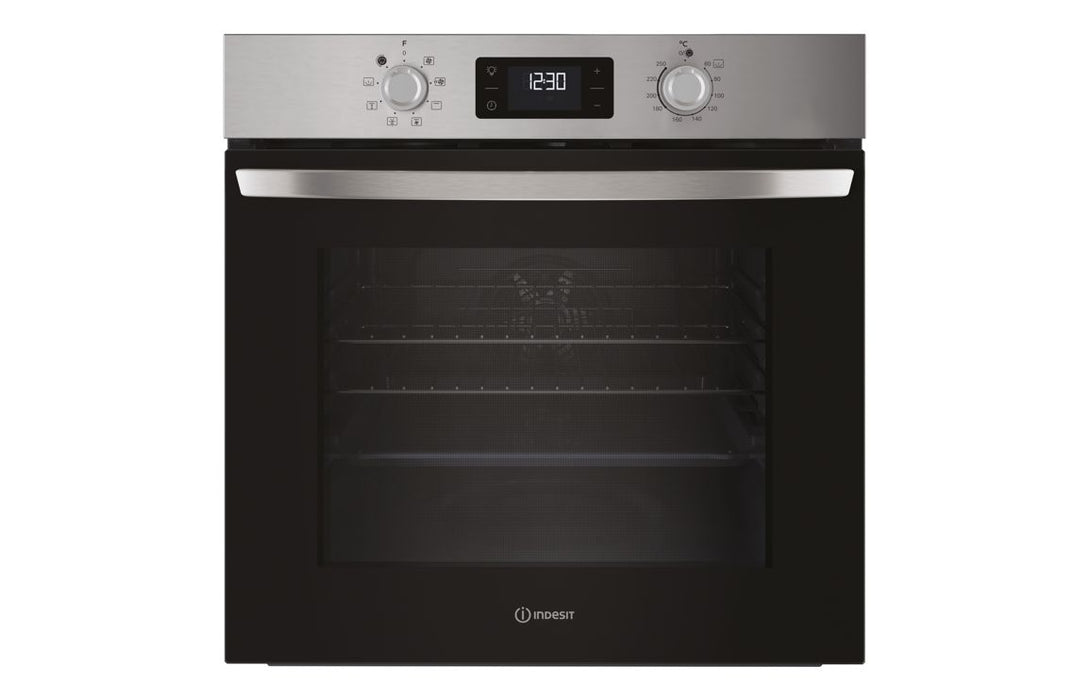 Indesit IO 253 X UK Single Electric Oven - St/Steel