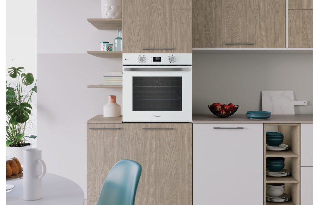 Indesit IO 258HS W UK Single Electric Oven - White