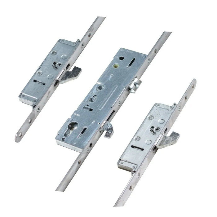 Lockmaster Pl18-Ss 45mm 92mm Radius End Door Lock (20mm Faceplate)