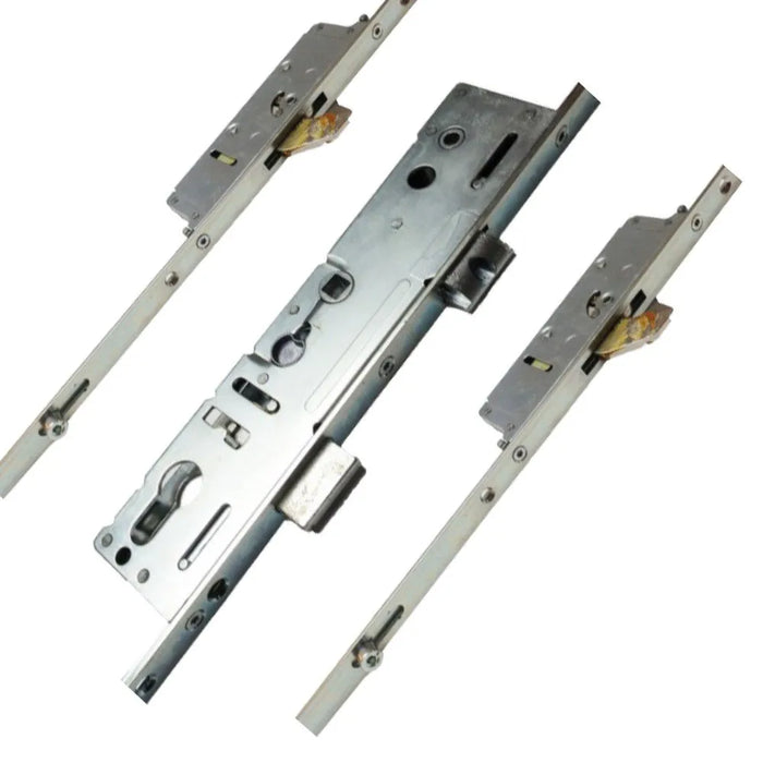 Yale Lockmaster PLSP32 2 Hook 2 Roller Master Lock 35mm 92mm Silver Triklad (780)(Short)