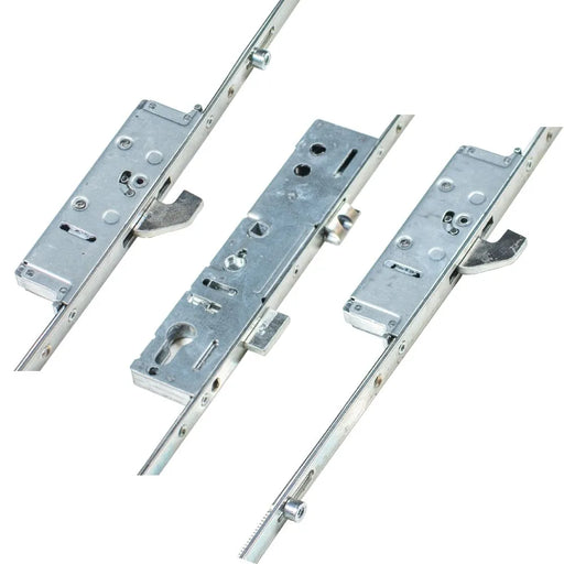 Lockmaster Pls45 2 Hook 2 Roller 35mm 92mm Extendable Silver Triklad (Outbound Rollers)
