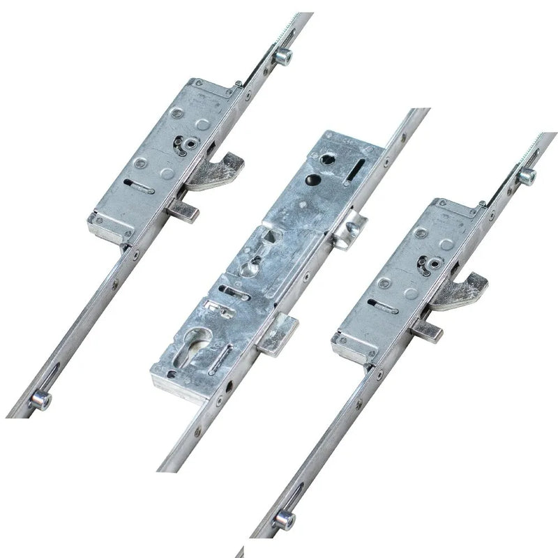 Lockmaster Plsp72 3 DeadBolt 45mm 92mm Silver Triklad Std Box