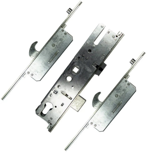 Maco 233051/242331 2 Hook 2 Roller Latch & DeadBolt 35mm Silver (870 Between Hooks)