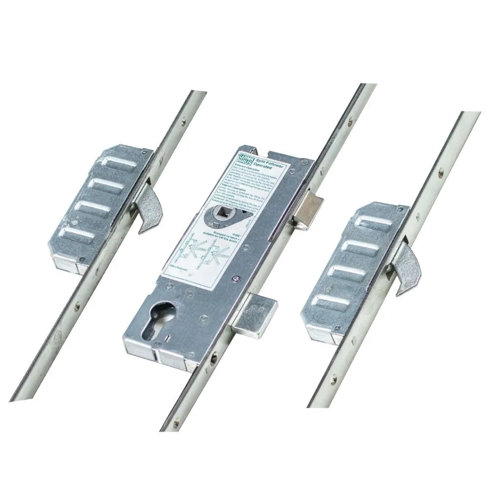 Winkhaus 45/92 2 Hook Cobra Split Spindle 16mm Faceplate Door Lock ...