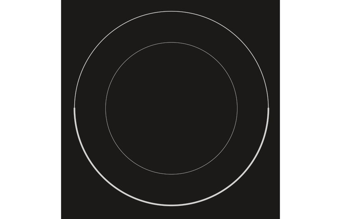 Indesit IRD 2030 B 30cm Domino Ceramic Hob - Black