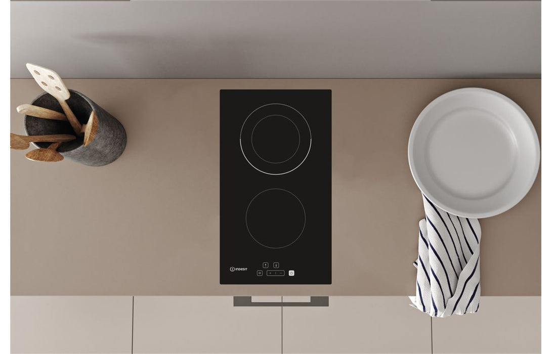 Indesit IRD 2030 B 30cm Domino Ceramic Hob - Black