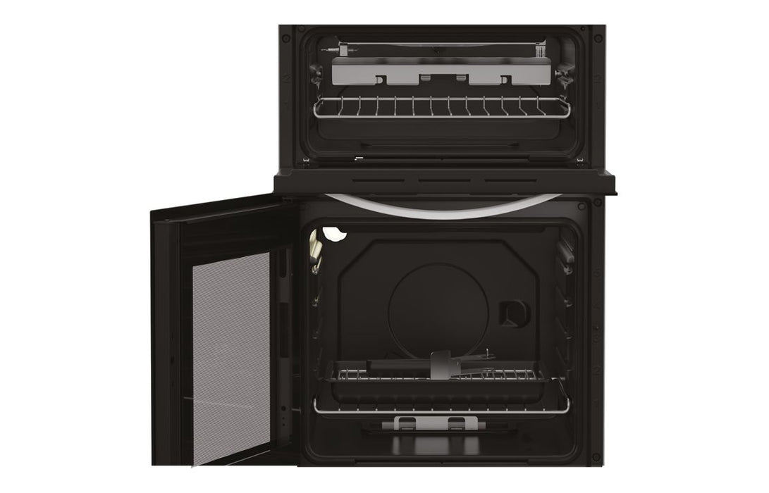 Indesit ITG5GMW Slim Double Gas Cooker - White