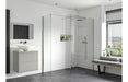 Icorra Optional 300mm Wetroom Splash Panel - Chrome