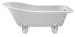 Single Ended Freestanding Slipper Bath - Deacon Leg Set 1500mm