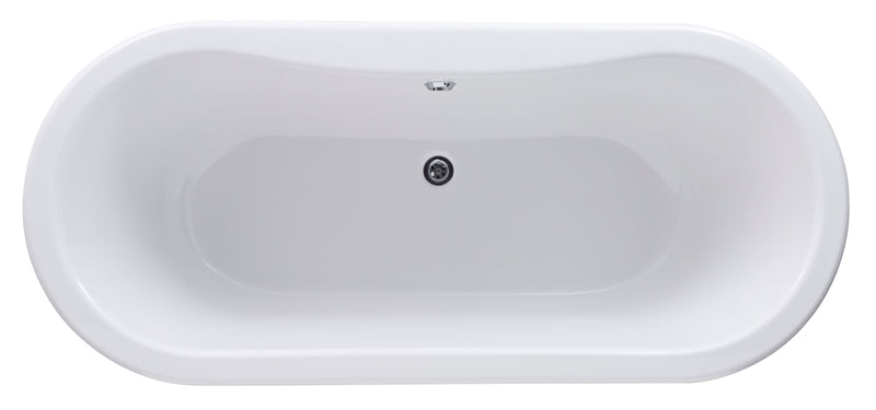 Double Ended Freestanding Bath - Pride Leg Set 1500mm