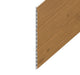 Irish Oak Woodgrain Hollow Soffit Board (5m Length)