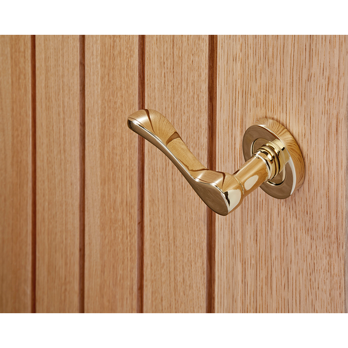 IRONMONGERY ARIEL POLISHED BRASS TONE HANDLE HARDWARE PACK