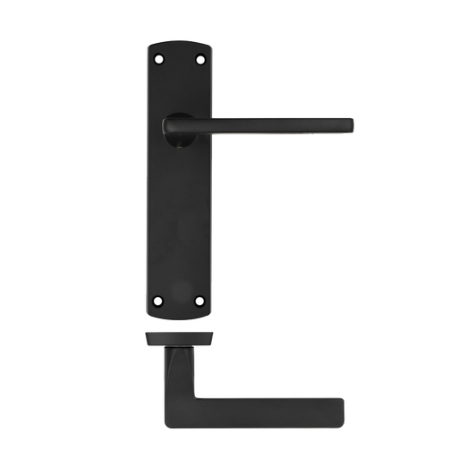 IRONMONGERY CHESTER MATT BLACK HANDLE PACK
