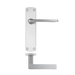 IRONMONGERY CHESTER SATIN CHROME TONE HANDLE PACK