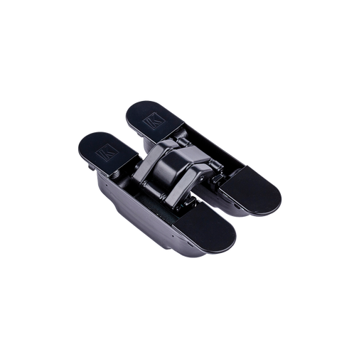 IRONMONGERY ECLIPSE MATT BLACK CONCEALED HINGE (PACK OF 2)