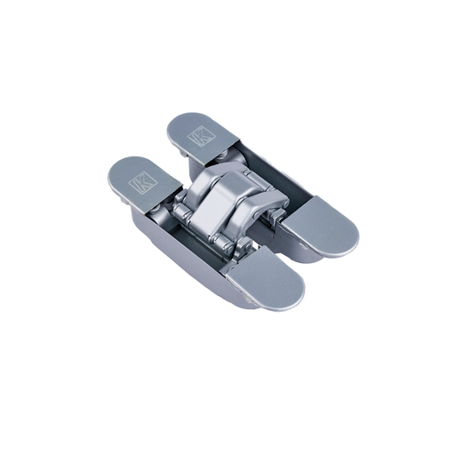 IRONMONGERY ECLIPSE MATT CHROME TONE CONCEALED HINGE (PACK OF 2)
