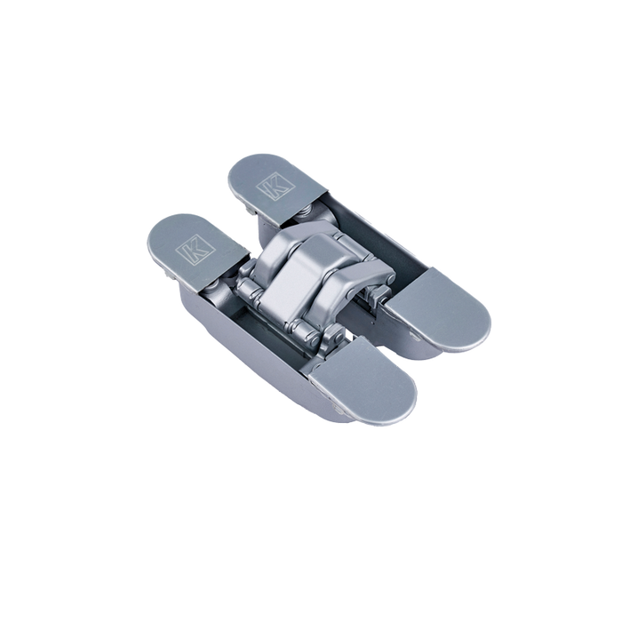 IRONMONGERY ECLIPSE MATT CHROME TONE CONCEALED HINGE (PACK OF 2)