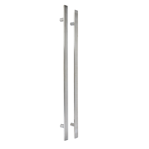 IRONMONGERY EXTERNAL SQUARE PULL HANDLE SET