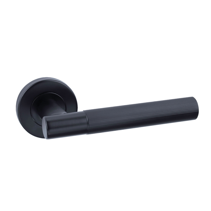 IRONMONGERY GENEVA MATT BLACK HANDLE HARDWARE PRIVACY PACK