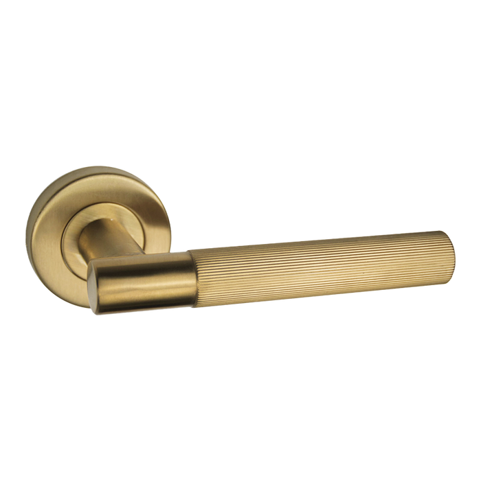 IRONMONGERY GENEVA SATIN GOLD TONE HANDLE HARDWARE PRIVACY PACK