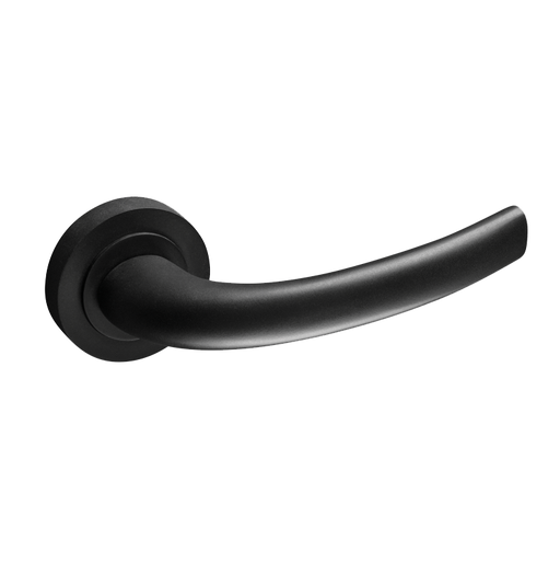 IRONMONGERY HYDRA MATT BLACK HANDLE HARDWARE PACK