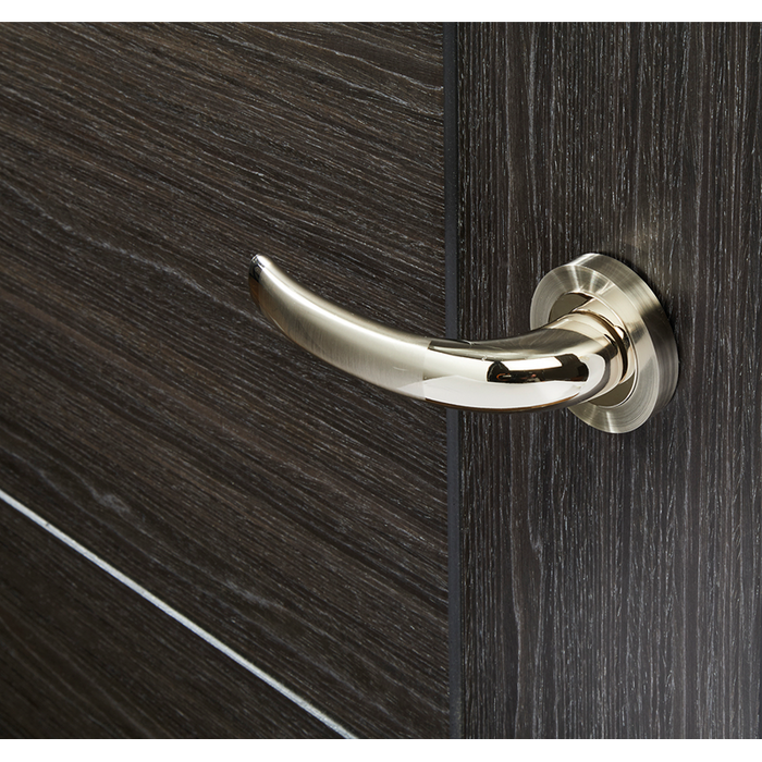 IRONMONGERY HYDRA POLISHED CHROME TONE HANDLE HARDWARE PACK