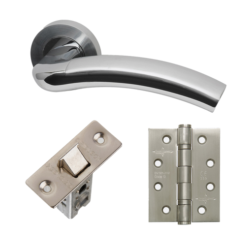 IRONMONGERY JUPITER HANDLE HARDWARE PACK