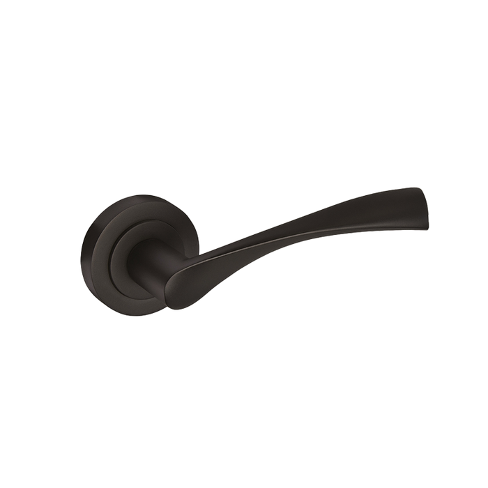 IRONMONGERY LUPUS MATT BLACK HANDLE HARDWARE PACK