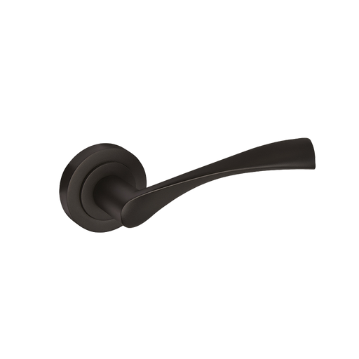 IRONMONGERY LUPUS MATT BLACK PRIVACY HANDLE HARDWARE PACK