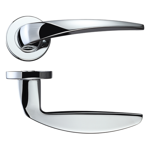 IRONMONGERY ORION POLISHED CHROME TONE HANDLE PACK