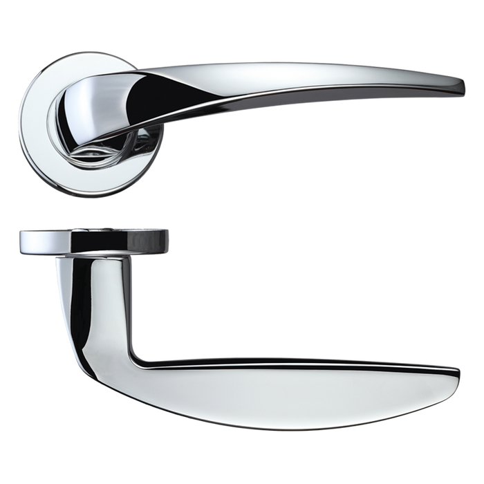 IRONMONGERY ORION POLISHED CHROME TONE HANDLE PACK